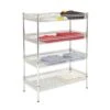 Chrome Wire Basket Shelving - 455d With 4 Shelves 2 Chrome Wire Basket Shelving - 455d With 4 Shelves -Storage Equipment Store AIG3881684