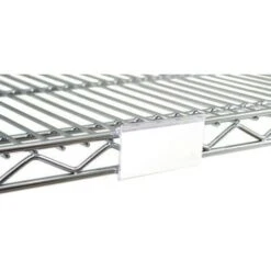 Clip On Display Labels For Chrome Wire Shelving Bays (Pack Of 12) 11 Clip On Display Labels For Chrome Wire Shelving Bays (Pack Of 12) -Storage Equipment Store AIG3881697