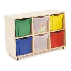 Mobile Storage Unit With Storage For Jumbo Gratnells Trays -Storage Equipment Store AIG3881722 1