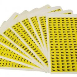 Self Adhesive Letters - 9.5mm High -Storage Equipment Store AIG3882101