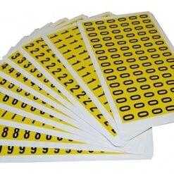 Self Adhesive Letters - 12.5mm High -Storage Equipment Store AIG3882102 1