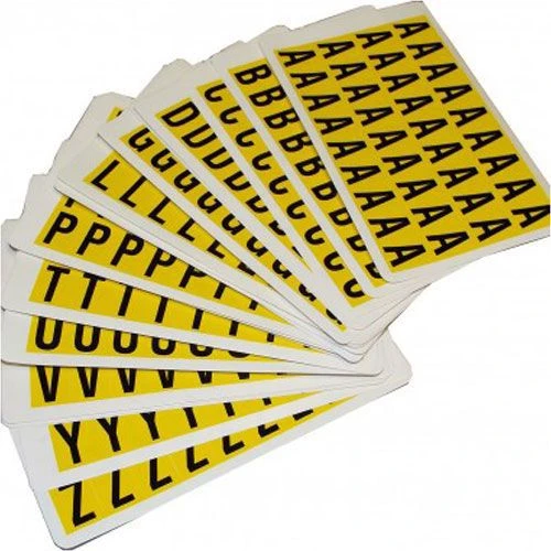 Self Adhesive Letters - 19mm High 6 Self Adhesive Letters - 19mm High - Image 4