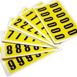 Self Adhesive Numbers - 38mm High -Storage Equipment Store AIG3882107