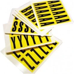 Self Adhesive Letters - 56mm High 9 Self Adhesive Letters - 56mm High -Storage Equipment Store AIG3882110