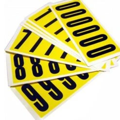 Self Adhesive Numbers - 90mm High 9 Self Adhesive Numbers - 90mm High -Storage Equipment Store AIG3882111