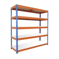 Rapid 1 Heavy Duty Shelving With Melamine Shelves 34 Rapid 1 Heavy Duty Shelving With Melamine Shelves -Storage Equipment Store AIG3882536