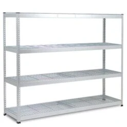 Rapid 1 Heavy Duty Shelving With A Galvanised Steel Frame 36 Rapid 1 Heavy Duty Shelving With A Galvanised Steel Frame -Storage Equipment Store AIG3882617