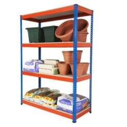 Rapid 1 Standard Duty Shelving With Chipboard Shelves 41 Rapid 1 Standard Duty Shelving With Chipboard Shelves -Storage Equipment Store AIG3882781