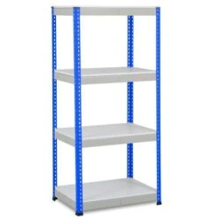 Rapid 1 Heavy Duty Shelving With Melamine Shelves 40 Rapid 1 Heavy Duty Shelving With Melamine Shelves -Storage Equipment Store AIG3883105