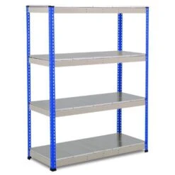 Rapid 1 Heavy Duty Shelving With Galvanised Steel Panel Shelves 36 Rapid 1 Heavy Duty Shelving With Galvanised Steel Panel Shelves -Storage Equipment Store AIG3883128