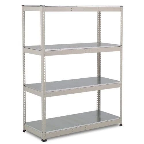 Rapid 1 Heavy Duty Shelving With Galvanised Steel Panel Shelves 4 Rapid 1 Heavy Duty Shelving With Galvanised Steel Panel Shelves - Image 2