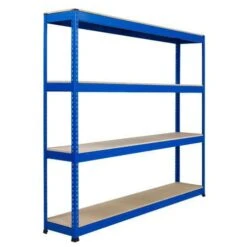 Rapid 1 Heavy Duty Shelving With 4 Chipboard Shelves - 1980h 1830w - Offer -Storage Equipment Store AIG3883141