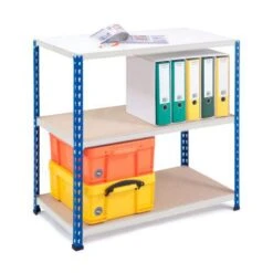 Rapid 2 Medium Duty Shelving With Chipboard Shelves -Storage Equipment Store AIG3883268