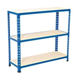 Rapid 2 Medium Duty Shelving With Chipboard Shelves -Storage Equipment Store AIG3883270