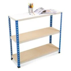 Rapid 2 Medium Duty Shelving With Chipboard Shelves -Storage Equipment Store AIG3883272