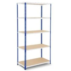 Rapid 2 Medium Duty Shelving With Chipboard Shelves -Storage Equipment Store AIG3883297