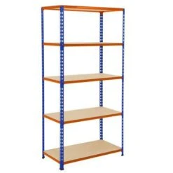 Rapid 2 Medium Duty Shelving With Chipboard Shelves -Storage Equipment Store AIG3883301