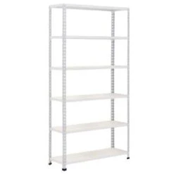 Rapid 2 Medium Duty Shelving With Melamine Shelves 39 Rapid 2 Medium Duty Shelving With Melamine Shelves -Storage Equipment Store AIG3883323