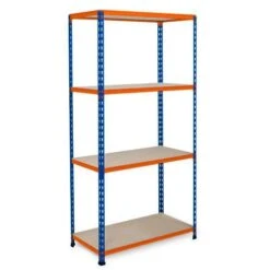 Rapid 2 Medium Duty Shelving With Chipboard Shelves -Storage Equipment Store AIG3883331