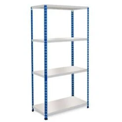 Rapid 2 Medium Duty Shelving With Melamine Shelves 40 Rapid 2 Medium Duty Shelving With Melamine Shelves -Storage Equipment Store AIG3883371