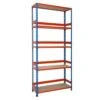 Rapid 2 Shelving With 5 Chipboard Shelves, Back And Side Stops - 1980h 915w -Storage Equipment Store AIG3883600