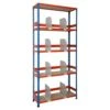 Rapid 2 Shelving With 5 Chipboard Shelves, Dividers, Back & Side Stops - 1980h 915w -Storage Equipment Store AIG3883603