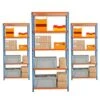 3 Bays Rapid 2 Medium Duty Shelving With 5 Chipboard Shelves - 1830h 915w - Offer -Storage Equipment Store AIG3883619