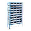 Rapid 2 Shelving (1600h X 915w) 36 Cardboard Picking Bins -Storage Equipment Store AIG3883646