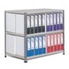 Lever Arch Storage Unit (990h X 915w) With 40 Foolscap Files 1 Lever Arch Storage Unit (990h X 915w) With 40 Foolscap Files -Storage Equipment Store AIG3883684