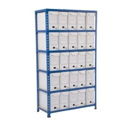 Rapid 2 (1600h X 915w) Flip Top Storage Bays With 25 Boxes -Storage Equipment Store AIG3883692