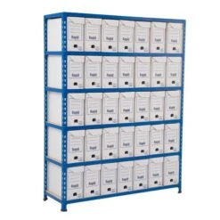 Rapid 2 (1600h X 1220w) Flip Top Storage Bays With 35 Boxes