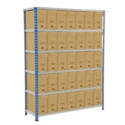 Rapid 2 (1600h X 1220w) Flip Top Storage Bays With 35 Boxes -Storage Equipment Store AIG3883701