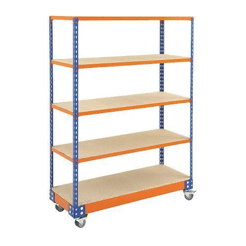 Rapid 2 Medium Duty Mobile Shelving Bay - 1700h With 5 Shelves 13 Rapid 2 Medium Duty Mobile Shelving Bay - 1700h With 5 Shelves - Image 11
