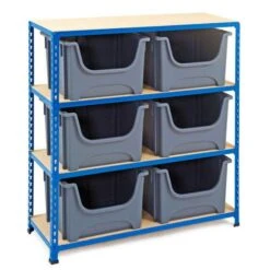 Rapid 2 (1220h X 1120w) Bin Storage Unit With 6 Bins