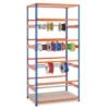 Rapid 2 Full Height Reel Racks (1980h X 915w) In Blue & Orange -Storage Equipment Store AIG3883736