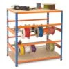 Rapid 2 Mini Reel Racks (990h X 915w) In Blue & Orange -Storage Equipment Store AIG3883739