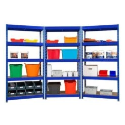 Rapid 3 Pro Shelving - Buy 2 Bays Get 1 Free - 1800h 450d With 5 Shelves -Storage Equipment Store AIG3884036