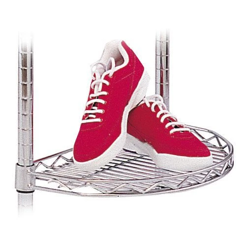 Semi-Circular Extra Shelf For Chrome Wire Shelving Bays - 455d 4 Semi-Circular Extra Shelf For Chrome Wire Shelving Bays - 455d - Image 2
