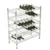 Chrome Wine Rack With 35 To 63 Bottle Capacity - 355d -Storage Equipment Store AIG3884102