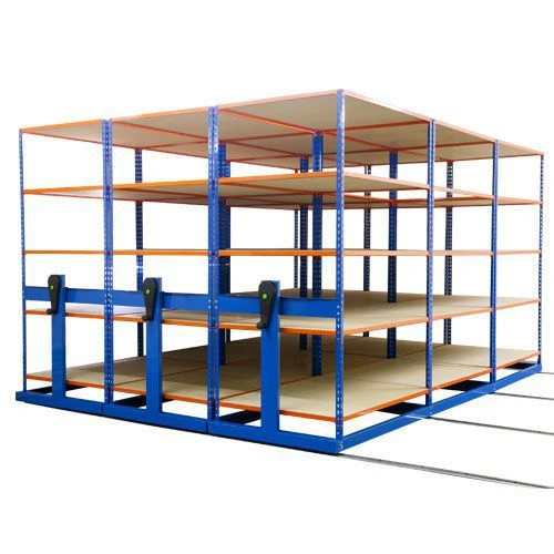 Rapid Mobile Shelving System - 2010h With 5 Shelves 6 Rapid Mobile Shelving System - 2010h With 5 Shelves - Image 4