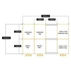 Rapid Mobile Shelving System - 2010h With 5 Shelves 23 Rapid Mobile Shelving System - 2010h With 5 Shelves -Storage Equipment Store AIG3884215