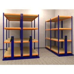 Rapid Mobile Shelving System - 2010h With 5 Shelves 26 Rapid Mobile Shelving System - 2010h With 5 Shelves -Storage Equipment Store AIG3884218