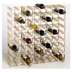 RTA Wooden Wine Rack With 30 Or 72 Bottle Capacity - 233d -Storage Equipment Store AIG3884240