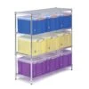Chrome Shelving Bay With 35L Really Useful Boxes - Make Your Selection -Storage Equipment Store AIG3884249