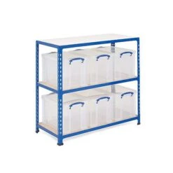 Rapid 2 Storage Bay With Really Useful Boxes - Make Your Selection 35 Rapid 2 Storage Bay With Really Useful Boxes - Make Your Selection -Storage Equipment Store AIG3884254