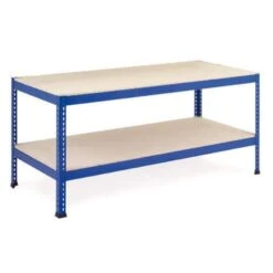 Rapid 1 - Heavy Duty Workbench (1525w) With Full Lower Shelf -Storage Equipment Store AIG3884371