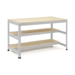 Rapid 1 Heavy Duty Workbench (1525w) With Lower Level Half Shelves -Storage Equipment Store AIG3884388