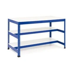 Rapid 1 Heavy Duty Workbench (1525w) With Lower Level Half Shelves -Storage Equipment Store AIG3884398