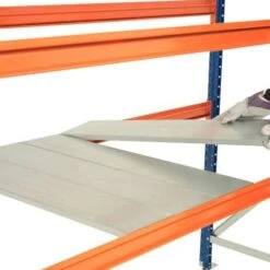 Long Span Shelving Extra Shelf With Galvanised Steel Panels -Storage Equipment Store AIG3884544