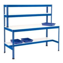 Rapid 1 Heavy Duty Workstation (1830w) With Half Lower Shelf -Storage Equipment Store AIG3884565 1